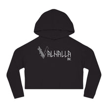 Load image into Gallery viewer, Women’s Cropped Hooded Sweatshirt