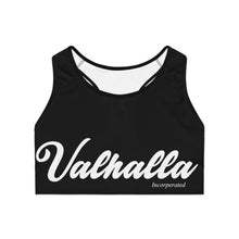 Load image into Gallery viewer, Sports Bra Black logo